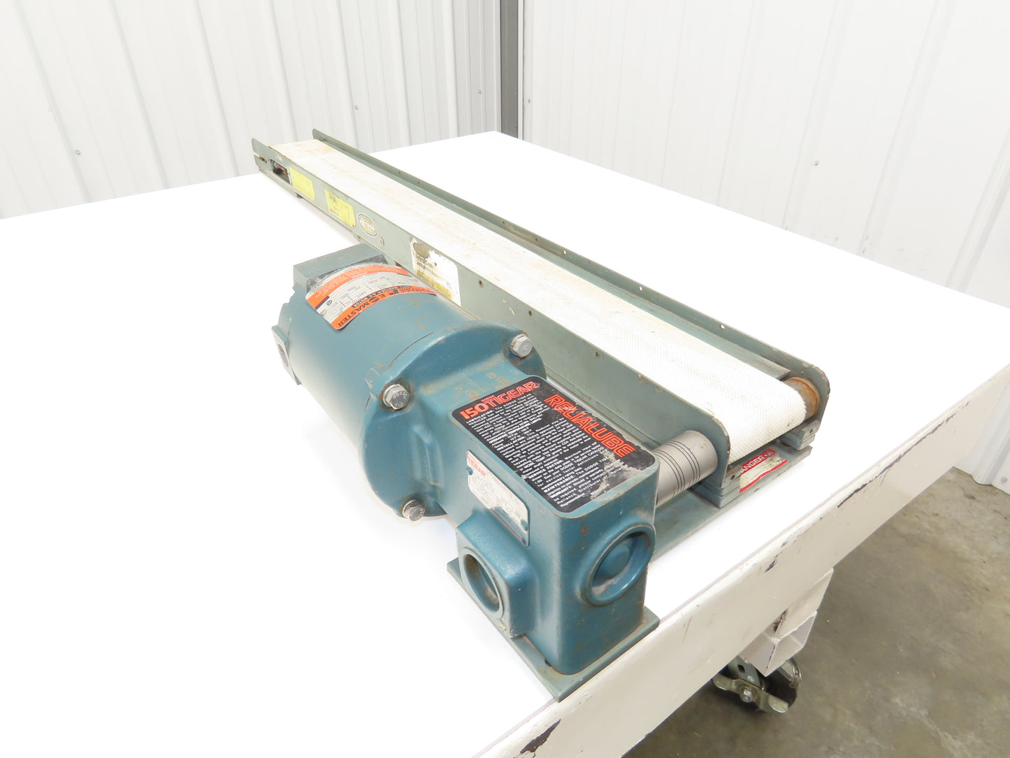 Hytrol PCL 5"x 48" Low Profile Parts Conveyor 4"Belt .33Hp 230/460V 3PH 18FPM