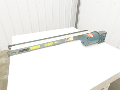 Hytrol PCL 5"x 48" Low Profile Parts Conveyor 4"Belt .33Hp 230/460V 3PH 18FPM