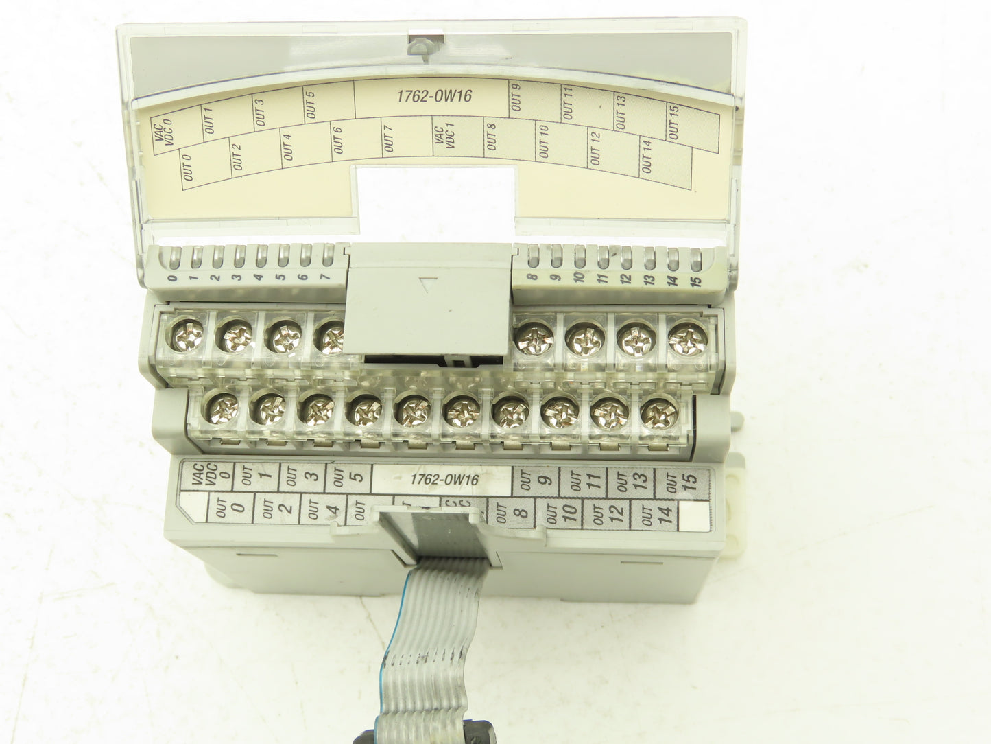 Allen Bradley 1762-OW16 MicroLogix 1200 16 Pt. VAC/VDC Relay Output 24VDC  Ser A