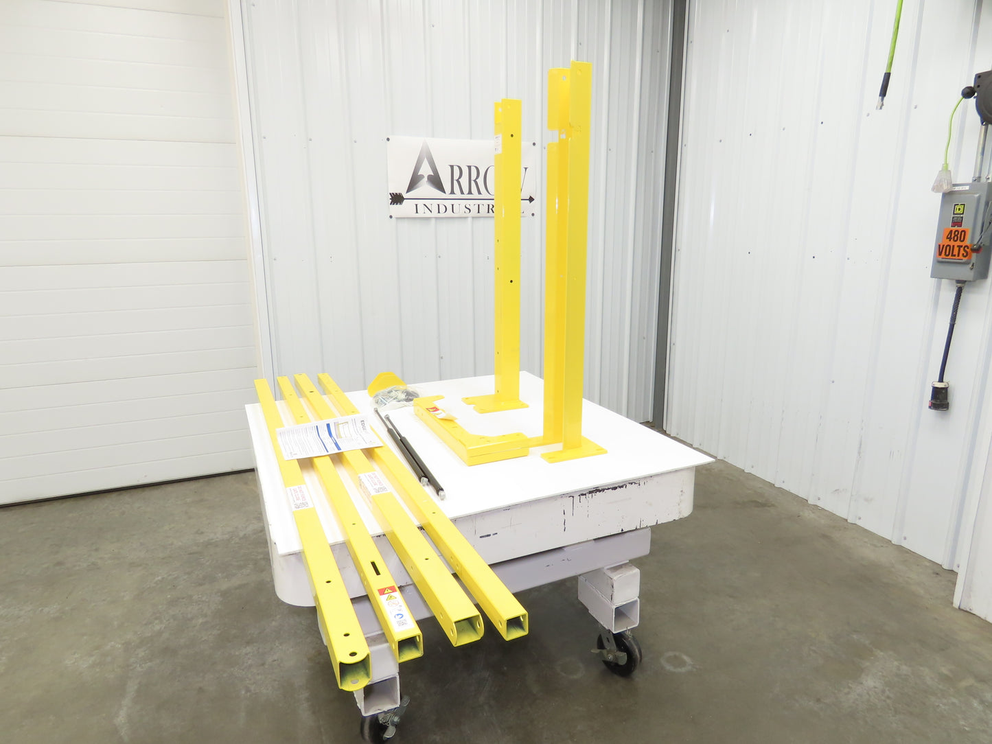 PS Industries ESG-120-PCY EdgeSafe Smart Safety Gate 108"-132" Width Yellow