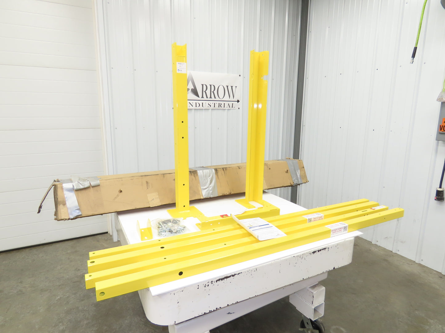PS Industries ESG-120-PCY EdgeSafe Smart Safety Gate 108"-132" Width Yellow