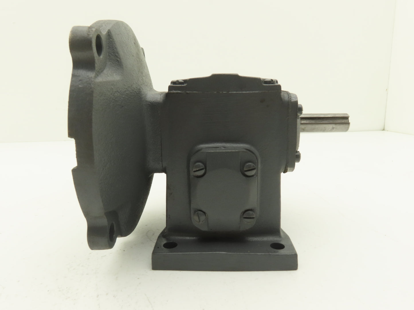 Boston Gear TWF113A-300-DM7 Parallel Shaft Gearbox 300:1 Double Reduction 56C