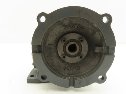 Boston Gear TWF113A-300-DM7 Parallel Shaft Gearbox 300:1 Double Reduction 56C