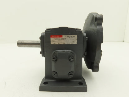 Boston Gear TWF113A-300-DM7 Parallel Shaft Gearbox 300:1 Double Reduction 56C