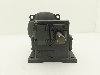 Boston Gear TWF113A-300-DM7 Parallel Shaft Gearbox 300:1 Double Reduction 56C