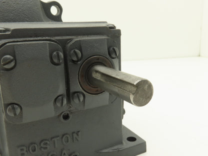 Boston Gear TWF113A-300-DM7 Parallel Shaft Gearbox 300:1 Double Reduction 56C