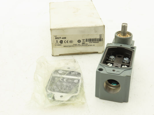 Allen Bradley 802T-AM Oiltight Limit Switch Enclosure Lever Type Operator Head