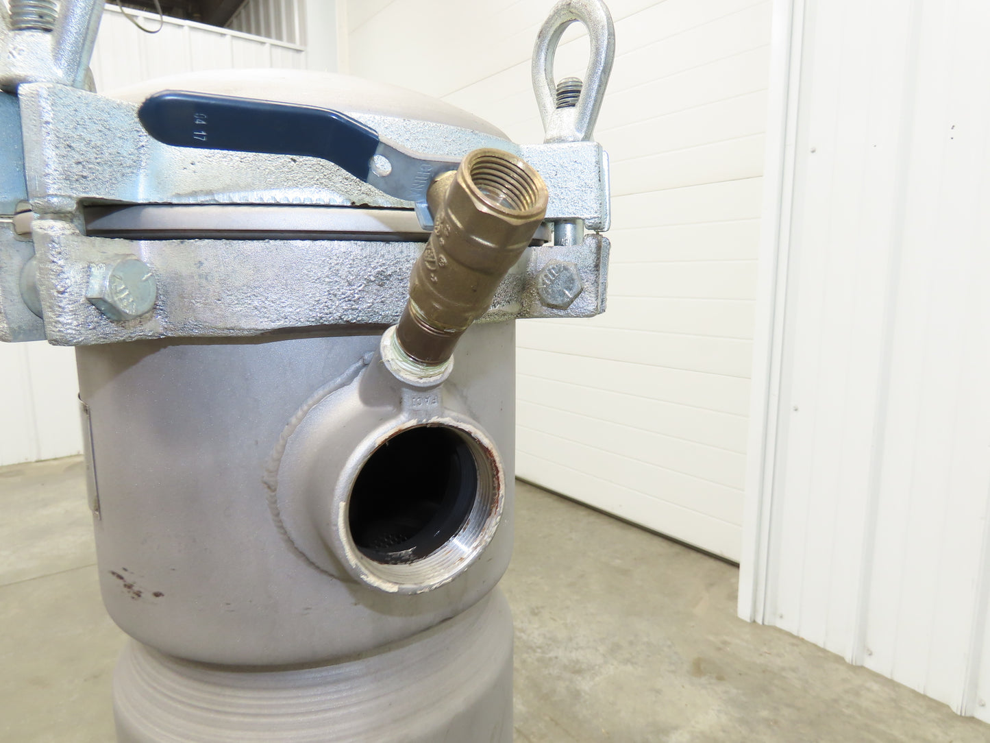 RPA Stainless Basket Strainer Bag Filter 2" Inlet 100PSI 220°f 36" Housing