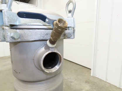 RPA Stainless Basket Strainer Bag Filter 2" Inlet 100PSI 220°f 36" Housing