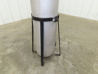 RPA Stainless Basket Strainer Bag Filter 2" Inlet 100PSI 220°f 36" Housing