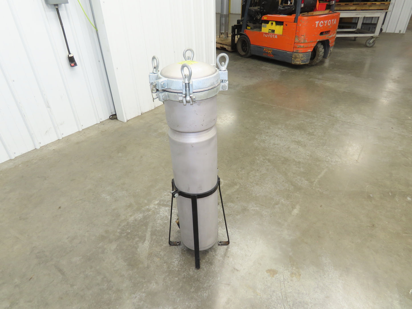 RPA Stainless Basket Strainer Bag Filter 2" Inlet 100PSI 220°f 36" Housing