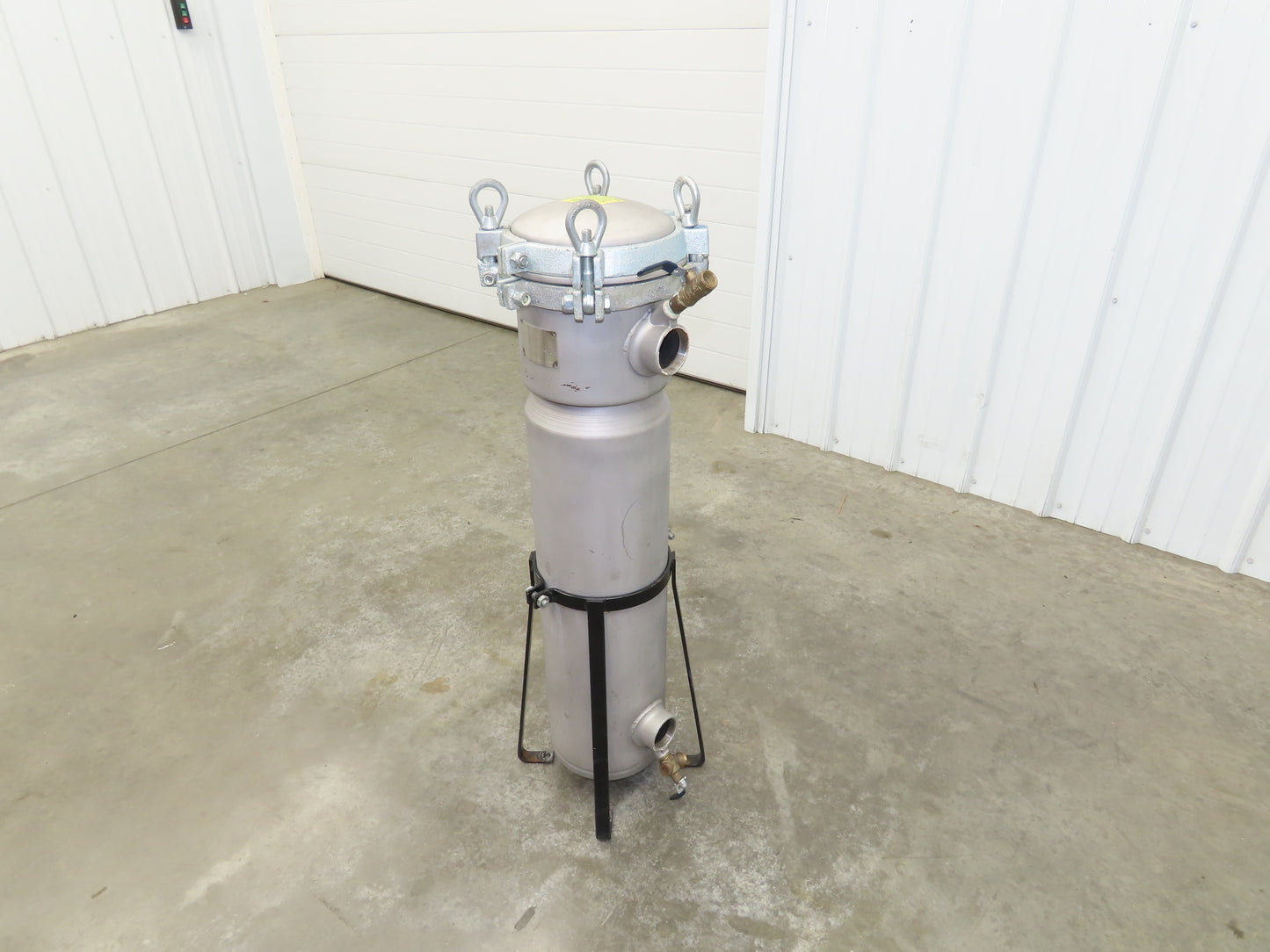 RPA Stainless Basket Strainer Bag Filter 2" Inlet 100PSI 220°f 36" Housing