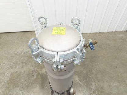 RPA Stainless Basket Strainer Bag Filter 2" Inlet 100PSI 220°f 36" Housing