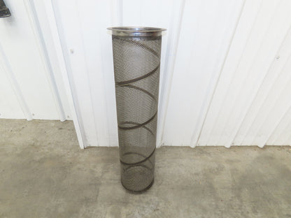 RPA Stainless Basket Strainer Bag Filter 2" Inlet 100PSI 220°f 36" Housing