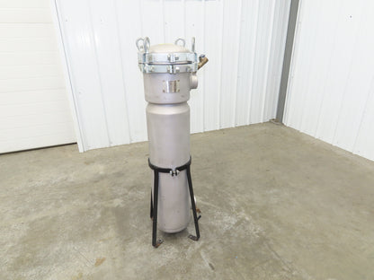 RPA Stainless Basket Strainer Bag Filter 2" Inlet 100PSI 220°f 36" Housing
