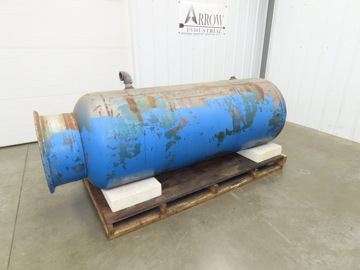 Manchester Vertical Compressed Air Receiver Tank 240 Gallon 200 PSI 30"x 93"