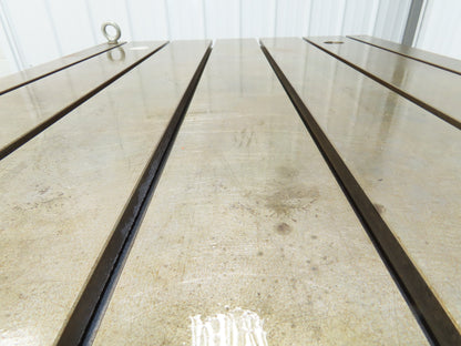 Milling Machine Work Table Top T Slotted Top 39x30" Base 3" Thick Weld Jig