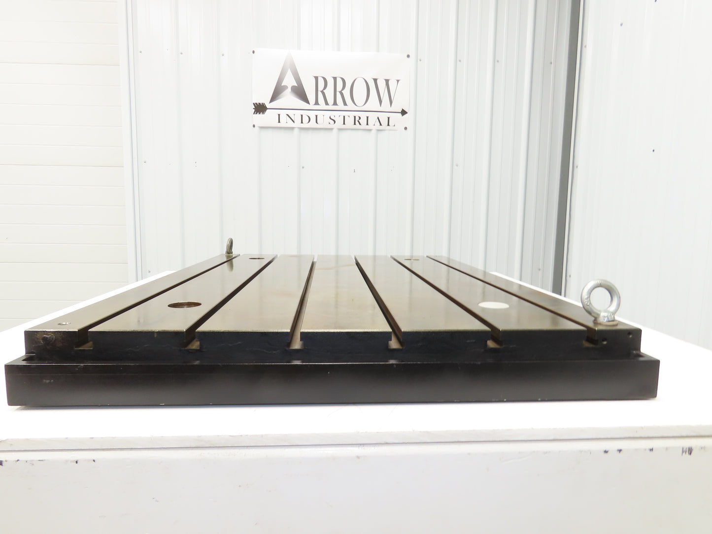 Milling Machine Work Table Top T Slotted Top 39x30" Base 3" Thick Weld Jig