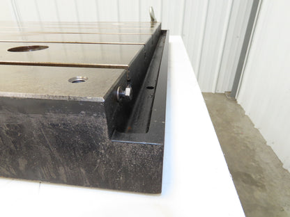 Milling Machine Work Table Top T Slotted Top 39x30" Base 3" Thick Weld Jig
