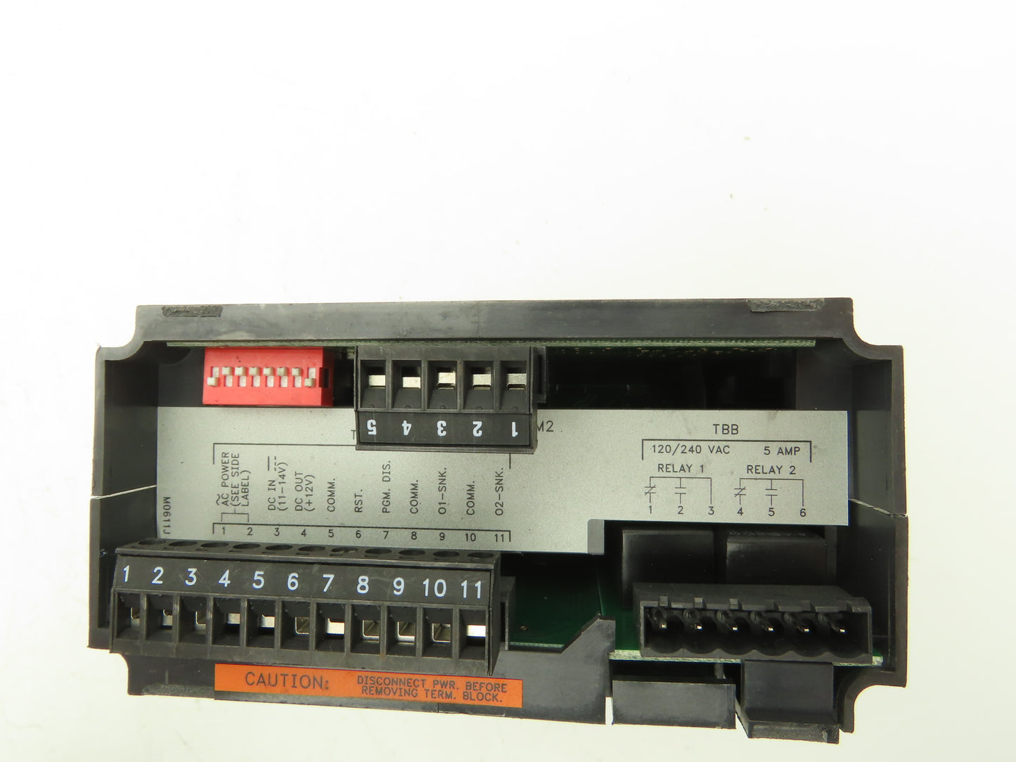 Red Lion Controls GEM2 6 Digit Presettable Digital Counter 115/230VAC 11-14VDC