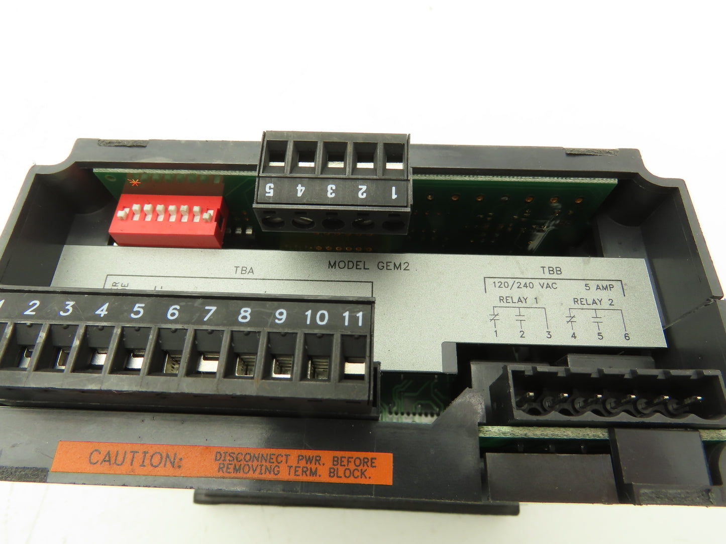 Red Lion Controls GEM2 6 Digit Presettable Digital Counter 115/230VAC 11-14VDC