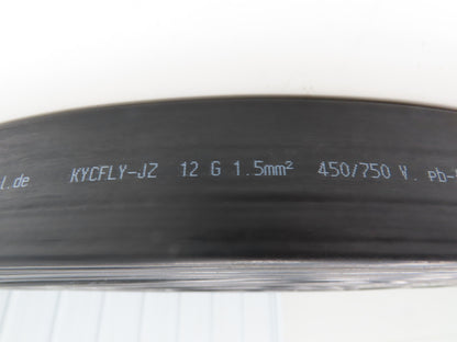 Helukabel 27093 Festoon Flat PVC Cable 12 Wire 16 AWG 450-750V 40 Meter 2"x 131'
