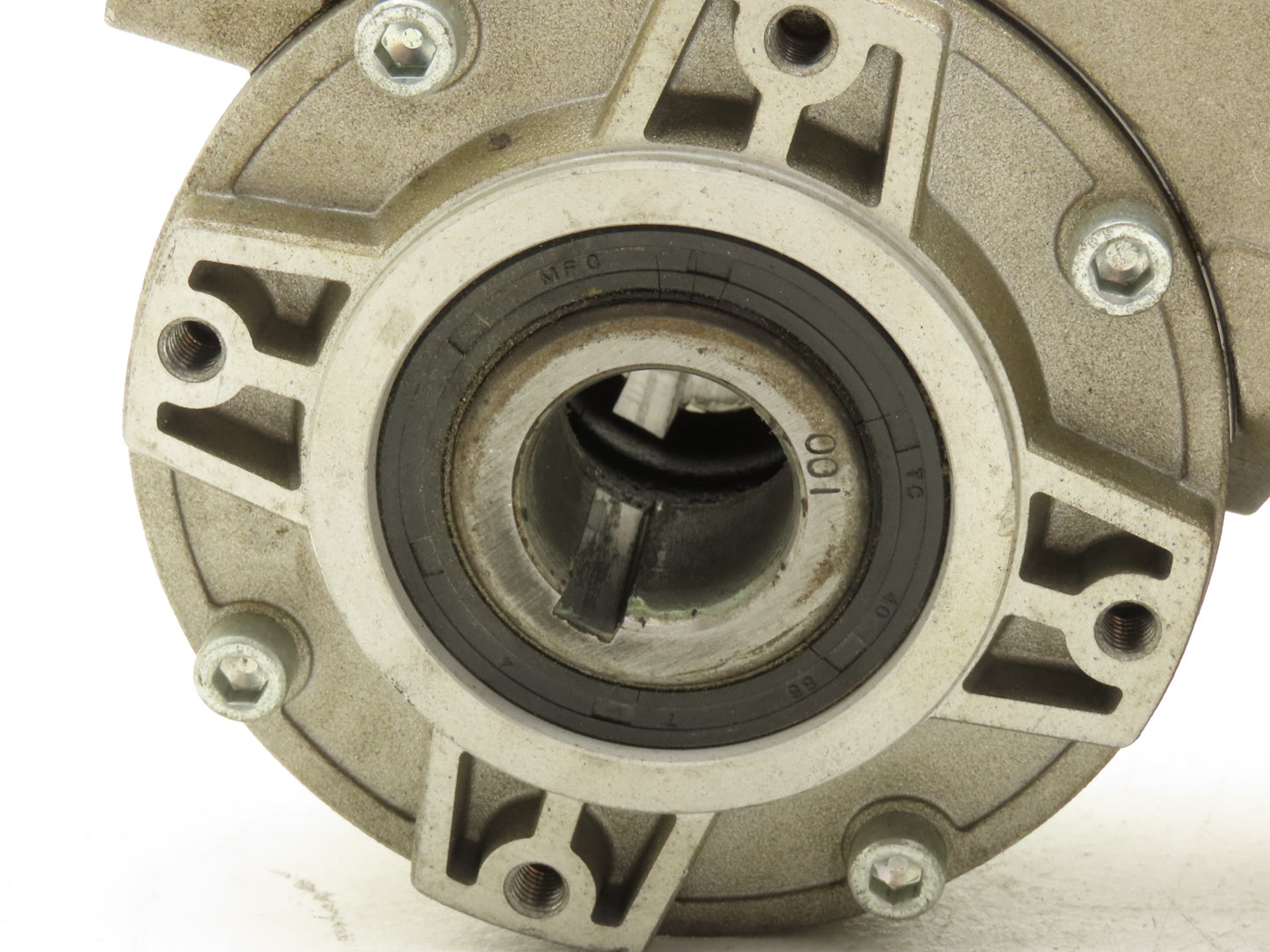Hub City 0270-00336 Worm Gearbox 100:1 Reducer 17.5rpm Hollow AL505 100/1A 56C 1