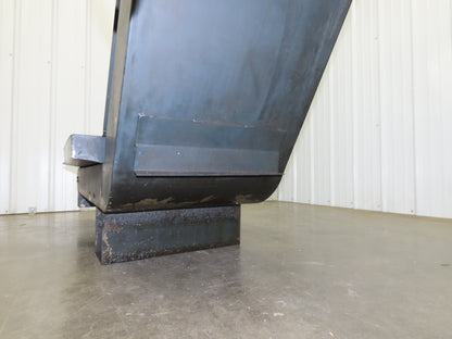 Chip Conveyor Scraper Chain w/Coolant Filters 25"x 38" Infeed 56"H 230V 3PH