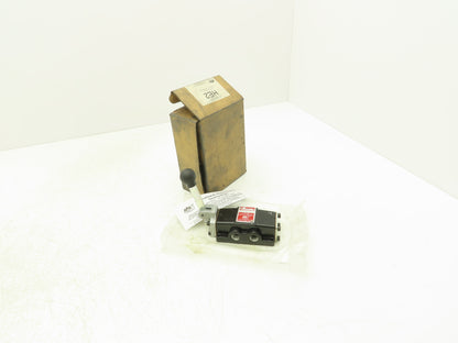 AAA Products HE2 Manual Valve 2 Position Manual Return 1/4"NPTF