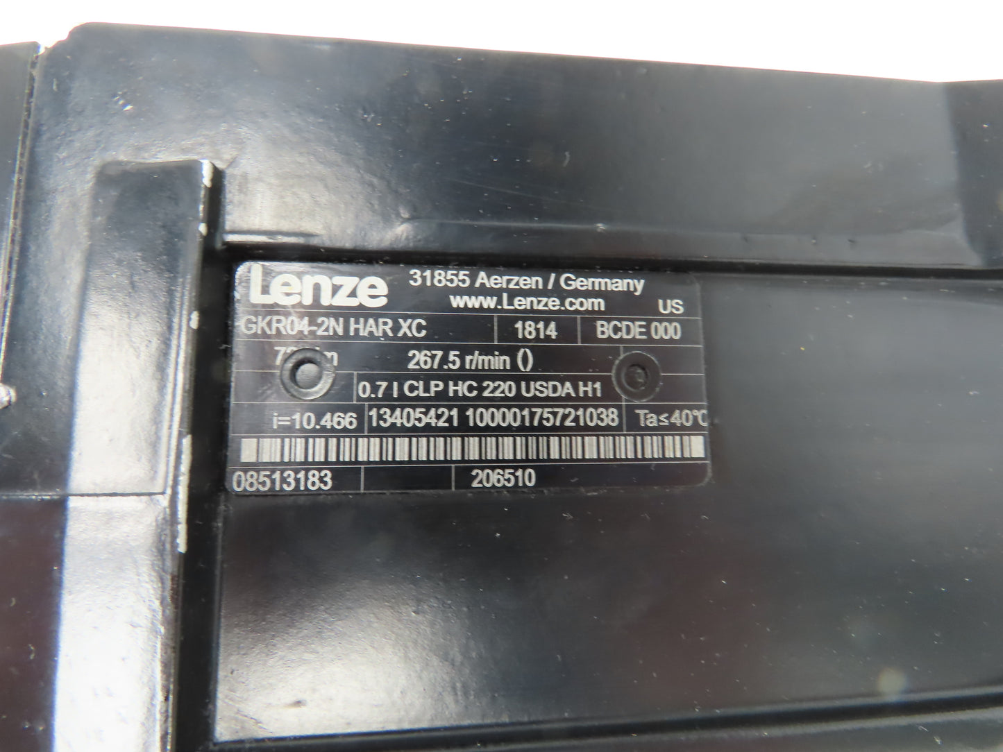 Lenze GKR04-2N HAR XC Servo Gearbox 14.6:1 Gear Reducer Size 71 Hollow Shaft
