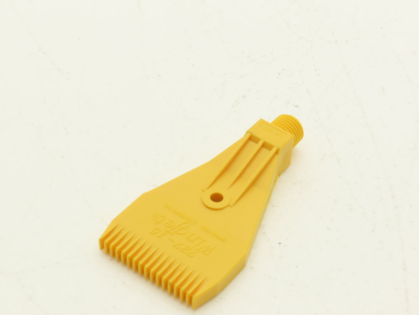 Windjet 727-15 Flat Fan Air Nozzle Yellow Plastic 1/4"BSPT AAB727-1/4-15