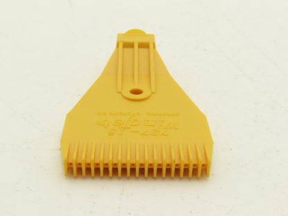 Windjet 727-15 Flat Fan Air Nozzle Yellow Plastic 1/4"BSPT AAB727-1/4-15