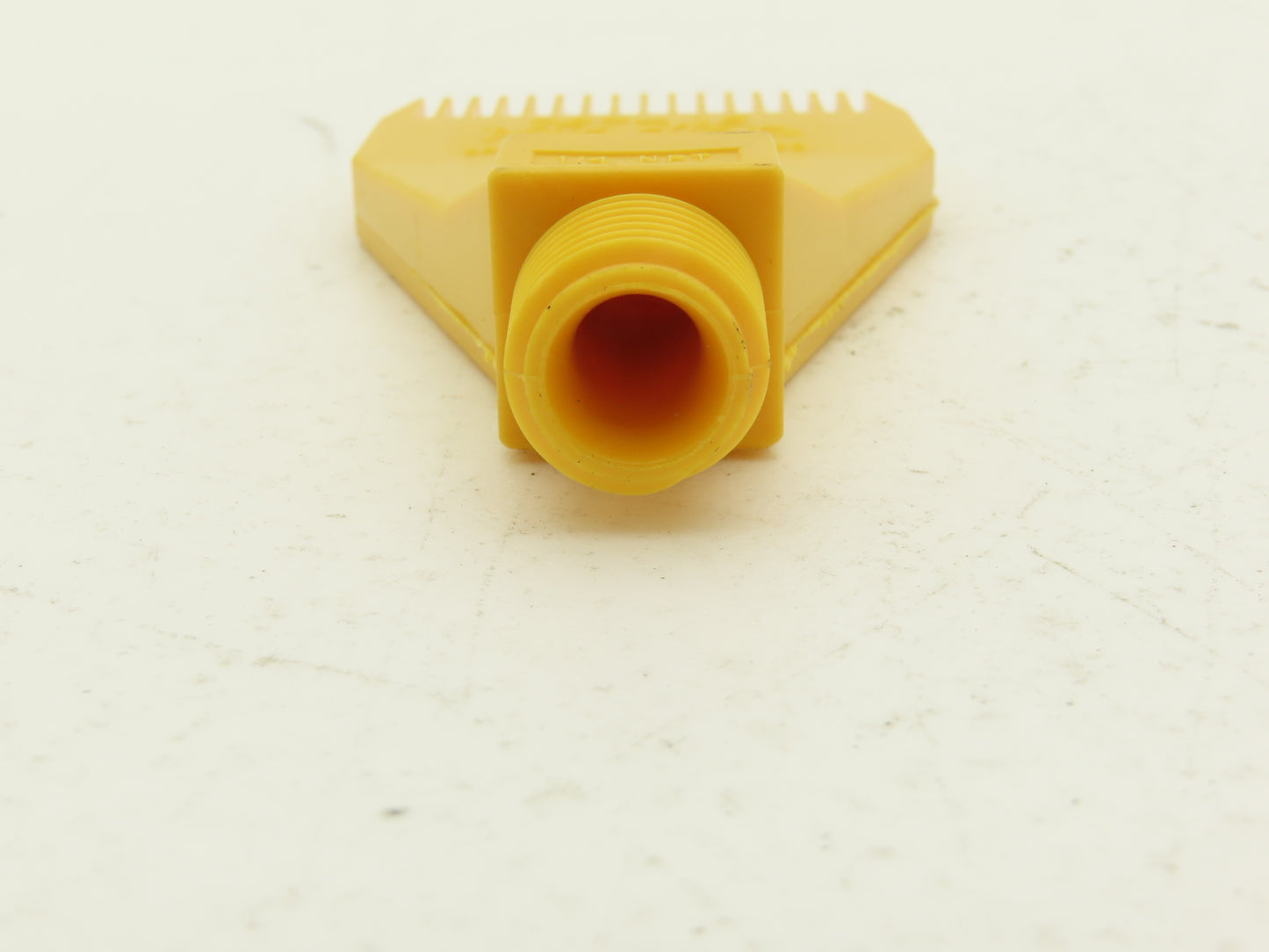 Windjet 727-15 Flat Fan Air Nozzle Yellow Plastic 1/4"BSPT AAB727-1/4-15