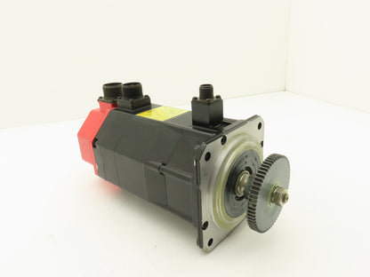 Fanuc A06B-0123-B175 AC Servo Motor 0.9kW 127V 3Ph 3000RPM Encoder A8600360T201
