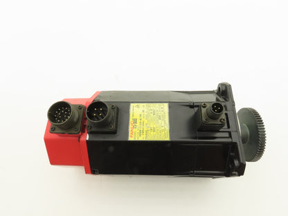 Fanuc A06B-0123-B175 AC Servo Motor 0.9kW 127V 3Ph 3000RPM Encoder A8600360T201