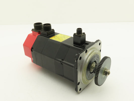 Fanuc A06B-0123-B175 AC Servo Motor 0.9kW 127V 3Ph 3000RPM Encoder A8600360T201