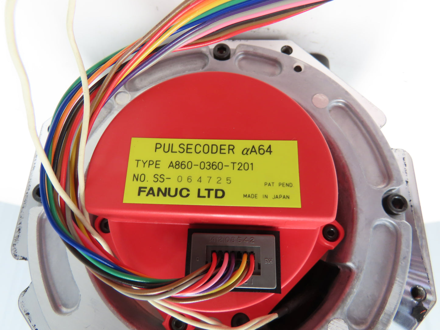 Fanuc A06B-0148-B675 AC Servo Motor 4.4Kw 132V 3000RPM Encoder A8600360T201