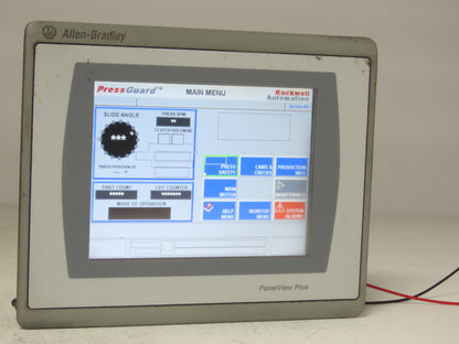 Allen Bradley 2711P-T7C22D9P HMI PanelView Plus 7 Touch Screen 7" 24VDC Series A