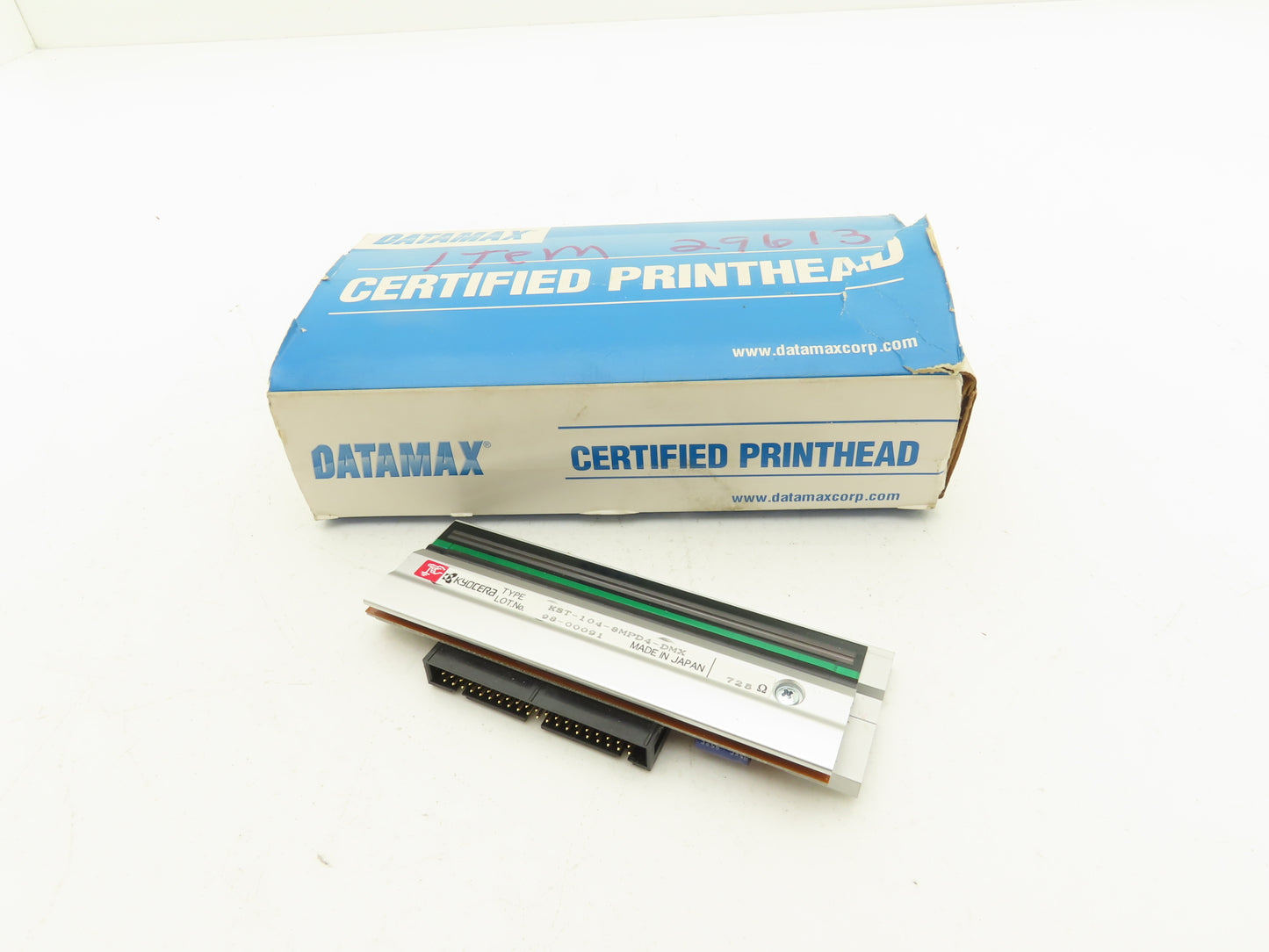 Kyocera KST-104-SMPD4-DMX Datamax Thermal Print Head DPO220039