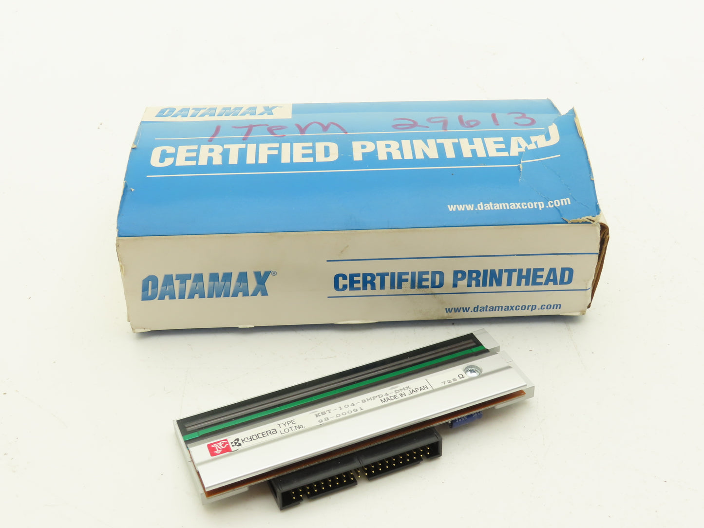 Kyocera KST-104-SMPD4-DMX Datamax Thermal Print Head DPO220039