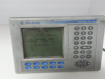 Allen Bradley 2711P-K6M20A PanelView Plus 600 Graphic Terminal 6" Series D-READ