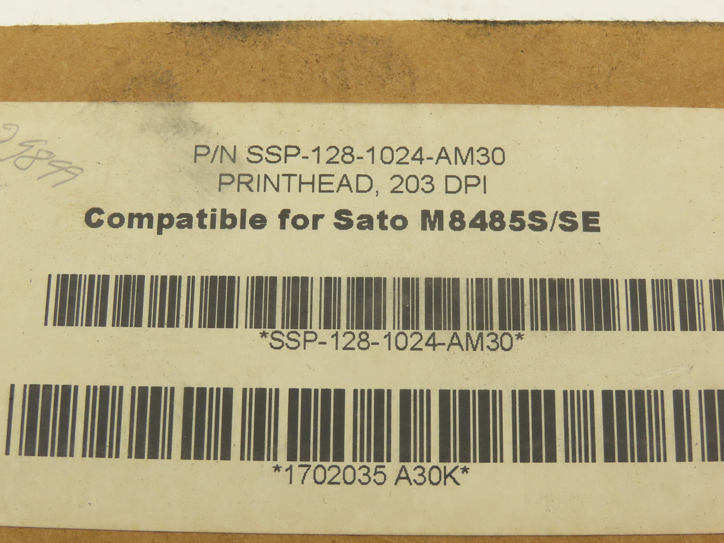 Gulton SSP-128-1024-AM30 Thermal Print Head Sato M-8485S/SE 203 DPI