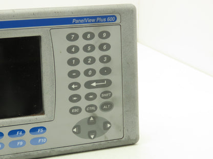 Allen Bradley 2711P-K6M20D8 PanelView Plus 600 Graphic Terminal 24VDC