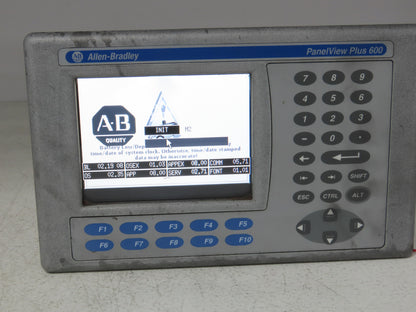 Allen Bradley 2711P-K6M20D8 PanelView Plus 600 Graphic Terminal 24VDC