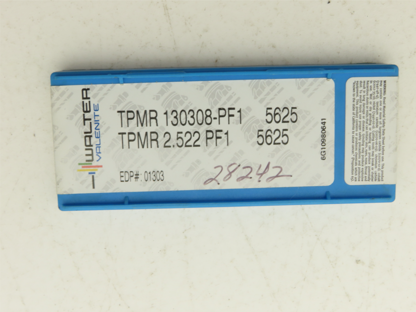 Valenite TPMR 130308-PF1 5625 Carbide Insert Grade 5625 TPMR 2.522   Pack of 10