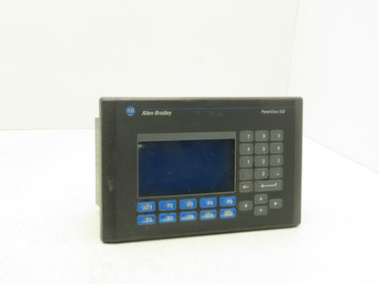Allen Bradley 2711-K5A2 PanelView 550 HMI Control Terminal Ser F Rev K FRN 4.10