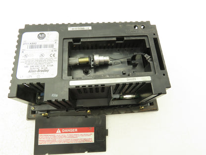 Allen Bradley 2711-K5A2 PanelView 550 HMI Control Terminal Ser F Rev K FRN 4.10