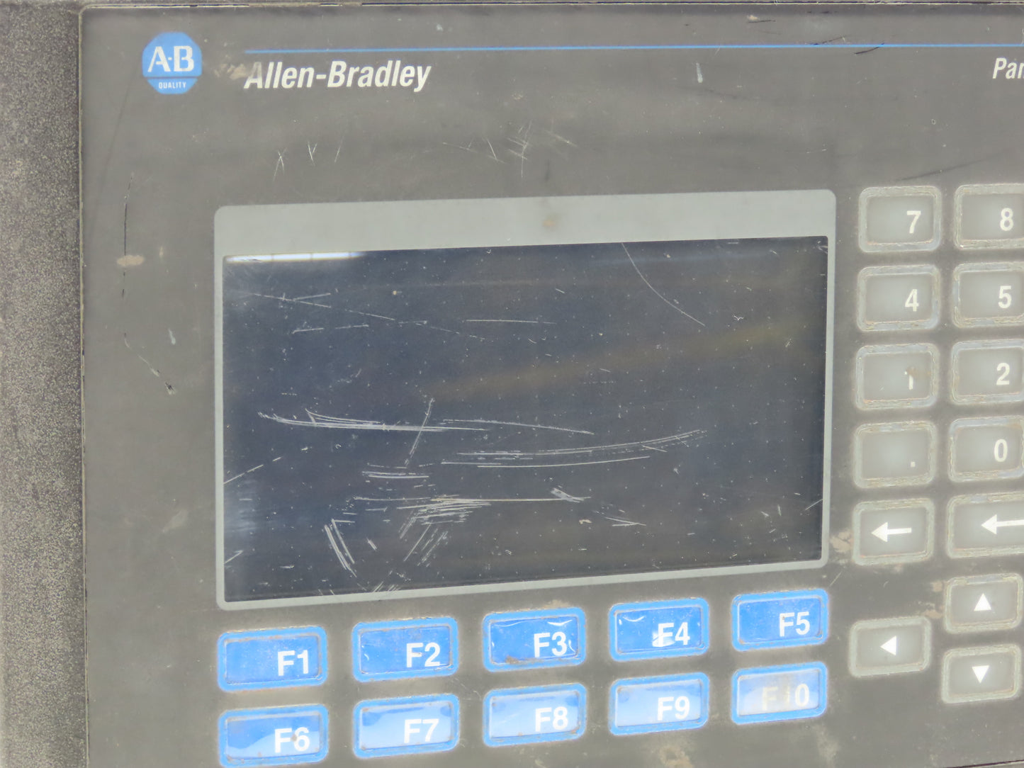 Allen Bradley 2711-B5A2X PanelView 550 HMI Control Terminal Ser H Rev D FRN 4.46