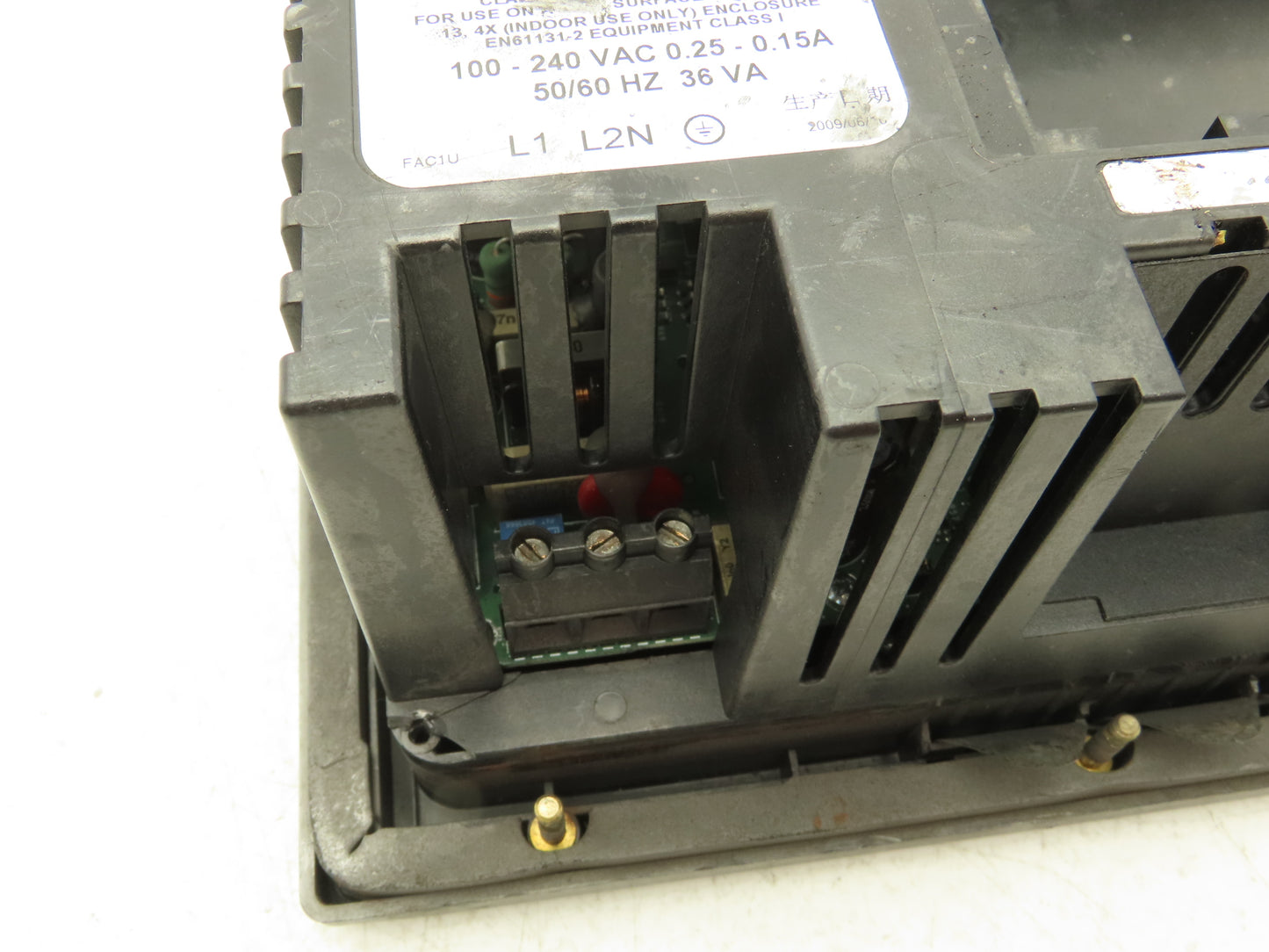 Allen Bradley 2711-B5A2X PanelView 550 HMI Control Terminal Ser H Rev D FRN 4.46