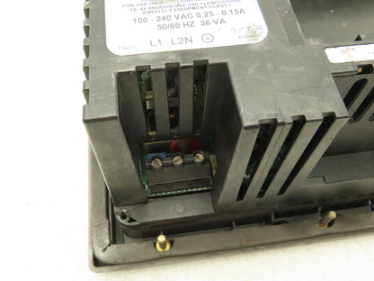 Allen Bradley 2711-B5A2X PanelView 550 HMI Control Terminal Ser H Rev D FRN 4.46